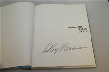 Leroy Neiman Signed 'Big Time Golf' Book JSA ALOA