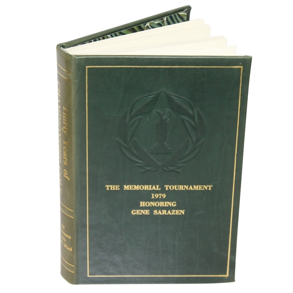 1979 Memorial Tournament Ltd Ed Life & Times of Gene Sarazen Book #14/260
