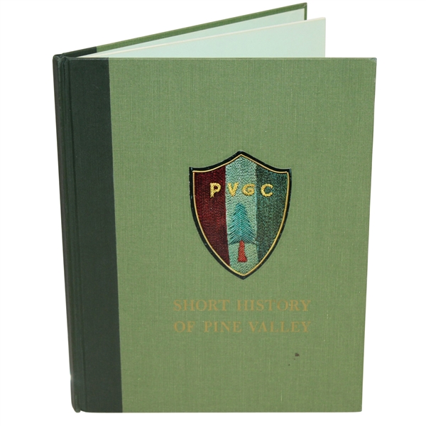 A Short History of Pine Valley Golf Book - Pine Valley Golf Club - 1974 Edition