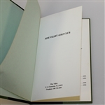 1972 Pine Valley Golf Club Hard Cover Member Directory
