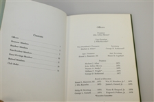 1972 Pine Valley Golf Club Hard Cover Member Directory