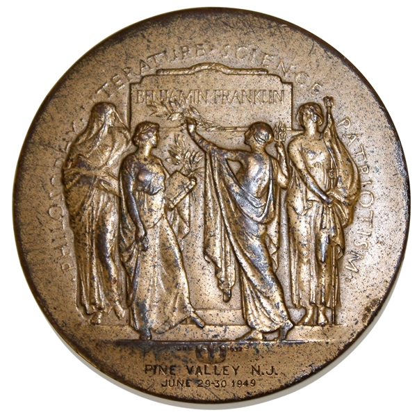 1949 Pine Valley Golf Club Benjamin Franklin Medal