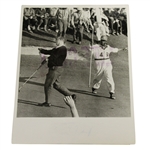 Jack Nicklaus April 7, 1963 Original Masters Tournament Press Photo