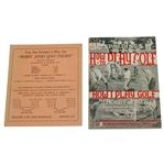 Bobby Jones Spalding How To Play Golf Booklet & Invitation to Play "Bobby Jones Golf Course"