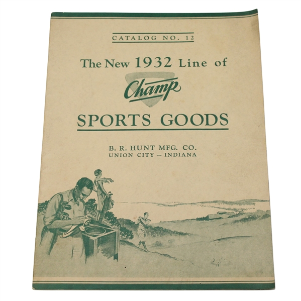 1932 Champ Sports Goods New Line Booklet - Catalog No. 12