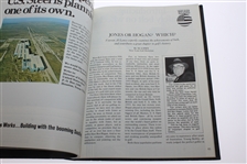 1969 US Open at Champions Club Hardback Program with W.G. Hewitt Engraved