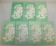 Seven Masters Spectator Guides - 1980, 1981, 1982, 1983, 1984, 1985, & 1987