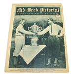 1928 Bobby Jones Walker Cup Mid Week Pictorial on Cover - Cover Only