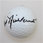 Jack Nicklaus Signed Titleist Golf Ball JSA ALOA