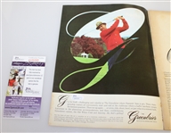 Arnold Palmer Signed October 1965 Golf Magazine JSA #Q49265