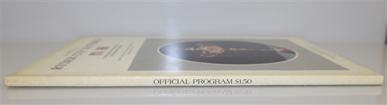 1975 Ryder Cup Program - United States Win 21-11