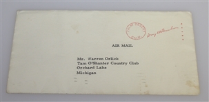 President Dwight D. Eisenhower Signed 1964 Letter to PGA President Warren Orlick - Framed JSA ALOA