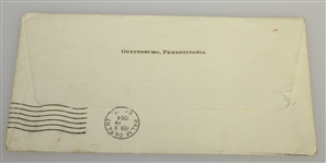 President Dwight D. Eisenhower Signed 1964 Letter to PGA President Warren Orlick - Framed JSA ALOA