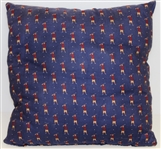 Turn of the Century Golfers Depicted on Pillow - Al Kelley Collection