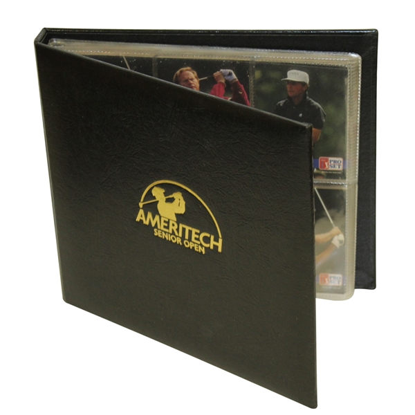 Ameritech Senior Open 1991 Champions Pro-Set Cards in Binder