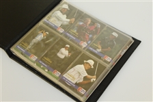 Ameritech Senior Open 1991 Champions Pro-Set Cards in Binder