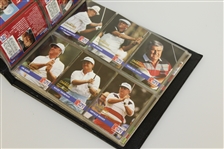 Ameritech Senior Open 1991 Champions Pro-Set Cards in Binder