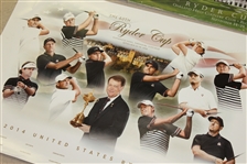 Four Ryder Cup Championship Posters - 1997, 2004, 2010, & 2014 - European Team Wins