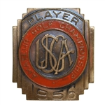 Deane Bemans 1956 US Amateur Championship Contestant Badge