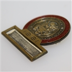Deane Beman's 1961 US Amateur Championship Contestant Badge - Jack Nicklaus Win