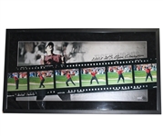Tiger Woods Signed 2008 UDA US Open Film Clip - Made Putt on 18 #SHO45839 - Framed
