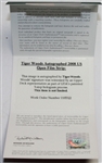 Tiger Woods Signed 2008 UDA US Open Film Clip - Made Putt on 18 #SHO45839 - Framed