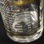 Canadian Open 1939-1957 Champions Glass with Arnold Palmer First PGA Win