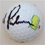 Arnold Palmer Signed Masters Logo Golf Ball JSA ALOA
