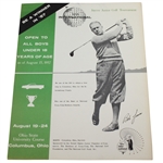 1957 Jaycee Junior Golf Tournament Program - Bob Jones on Cover - Nicklaus Win