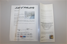 Tiger Woods Signed 2000 PGA at Valhalla Ltd Ed Embroidered Flag 193/500 UDA #BAK42887