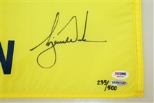 Tiger Woods Signed 2000 US Open at Pebble Beach Ltd Ed Flag 235/500 UDA #BAM07747