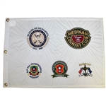 2006 Medinah Golf Club Major Tournaments Embroidered Flag- Limited Issue 500 Sold @ 06 PGA Championship