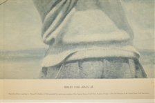 Bobby Jones Signed Ltd Ed Augusta National Member T. Stephens Print to Jack Westland (3x Walker Cupper)FULL JSA #Z69221