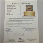 Bobby Jones Signed Ltd Ed Augusta National Member T. Stephens Print to Jack Westland (3x Walker Cupper)FULL JSA #Z69221