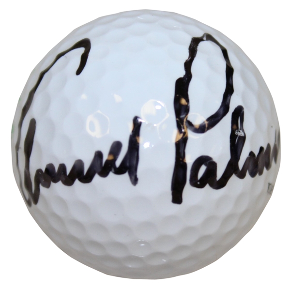 Arnold Palmer Signed "Older" Masters Logo Golf Ball JSA ALOA
