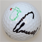 Arnold Palmer Signed Older Masters Logo Golf Ball JSA ALOA