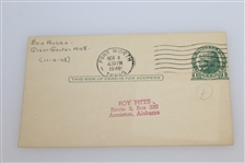 Ben Hogan 1948 Signed/Personalized G.P.C.- Valued Item in this Seldom Seen Format JSA ALOA