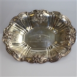 1965 Masters Par 3 Contest Sterling Silver Second Prize Bowl - Billy Casper