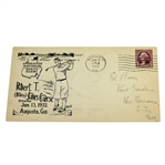 1933 Augusta National Golf Club Bobby Jones Course Opening FDC - Black