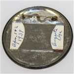 1939 Masters Tournament Clubhouse Badge Issued to Miss Caroline Berckmans