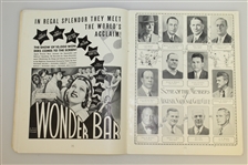 1934 Augusta National Invitation Tournament Program (1st Masters) - Seldom Seen