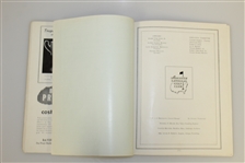 1934 Augusta National Invitation Tournament Program (1st Masters) - Seldom Seen
