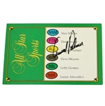 Arnold Palmer Signed Trivial Pursuit Card with Arnold Palmer Answer! JSA ALOA