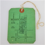 1957 Masters Tournament Series Badge #12 - Doug Ford Winner - LOW NUMBER
