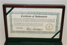 Gene Sarazen Signed Ltd Ed 1935 Masters Sterling Silver 4 wood Presentation - #70