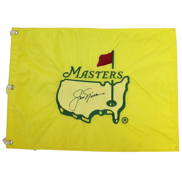 Jack Nicklaus Signed 1997 Masters Embroidered Flag - Scarce JSA ALOA
