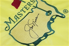 Jack Nicklaus Signed 1997 Masters Embroidered Flag - Scarce JSA ALOA
