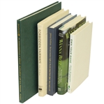 Lot of Five Signed Golf Books - Stockton, Leadbetter, & Others JSA ALOA