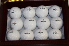 Bobby Jones Wooden Golf Ball Box - Unique