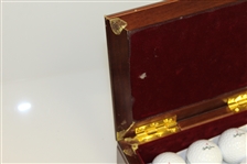 Bobby Jones Wooden Golf Ball Box - Unique